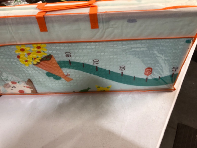 Photo 1 of  71" X 79" X 0.4" Baby Play Mat for Floor Extra Large Foam Play Mat for Baby Foldable Reversable 
