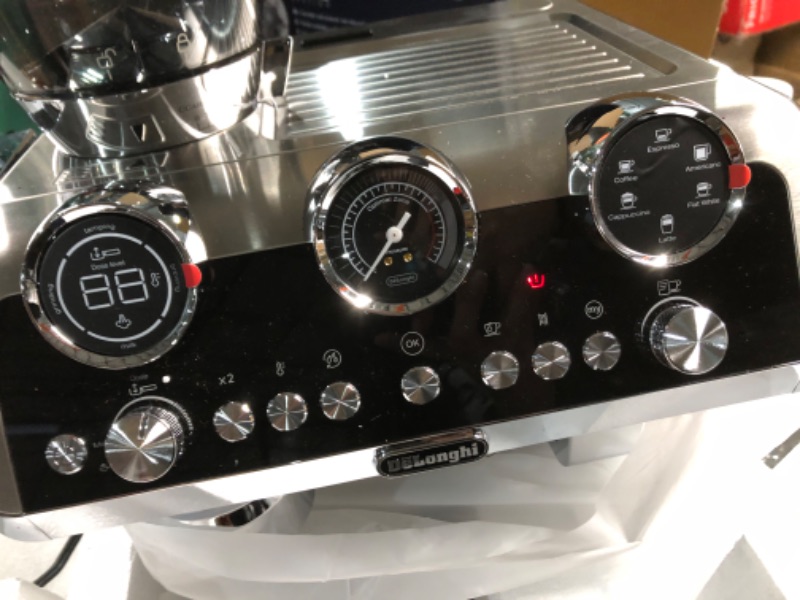 Photo 7 of **USED/SEE NOTES** De'Longhi EC9665M La Specialista Maestro Espresso Machine, Stainless Steel