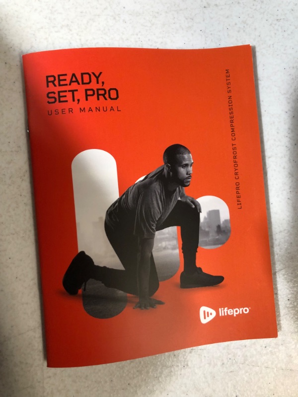 Photo 5 of *DOES NOT TURN ON/SEE NOTES** Lifepro Cold Therapy Machine for (Ankle, Calf, Thigh) with Remote and 5 Compression Levels.