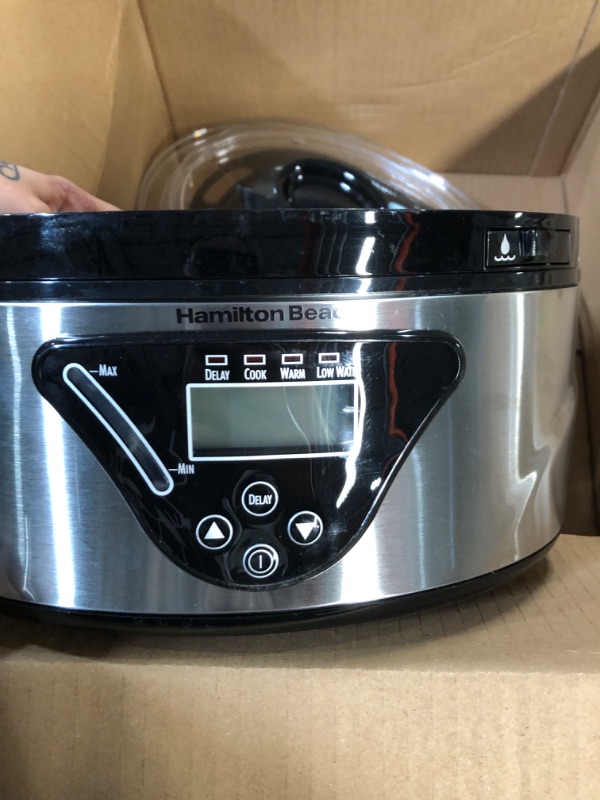 Photo 3 of *USED/SEE NOTES*Hamilton Beach Digital Electric Food Steamer & Rice Cooker