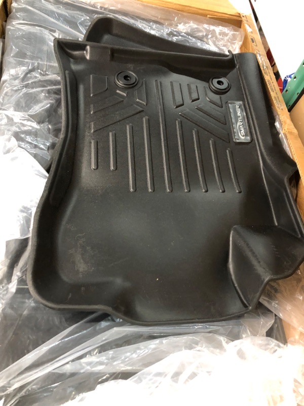 Photo 6 of *USED/MISSING PARTS/SEE NOTES* SMARTLINER 3 Row Floor Mats & Cargo Liner Behind 3rd Row Set Compatible with 2021-2023 Suburban/Yukon XL w/ 2nd Row Bench Seat