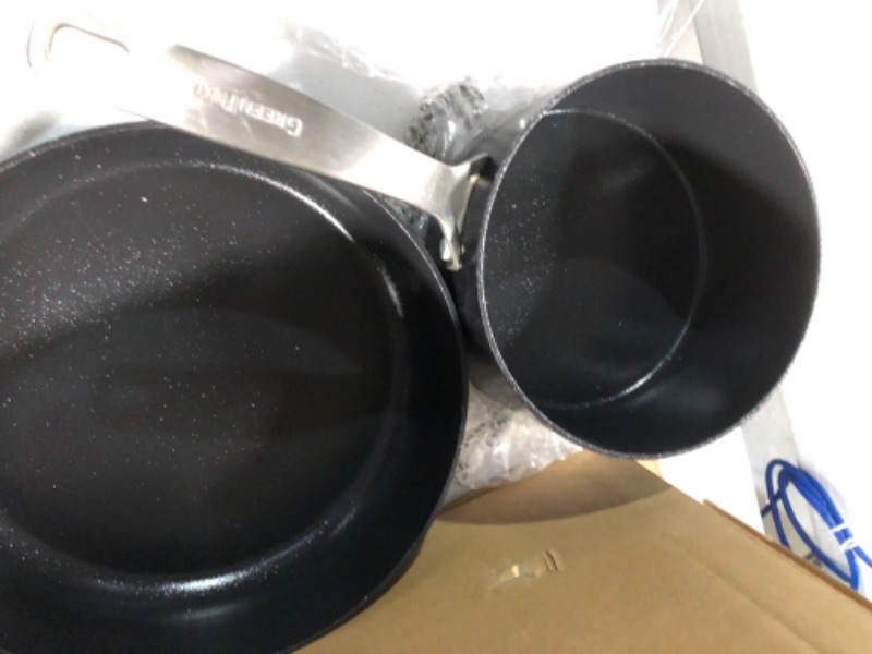 Photo 12 of *USED/SEE NOTES*
GreenPan SearSmart Hard Anodized Healthy Ceramic Nonstick 10 Piece, Black