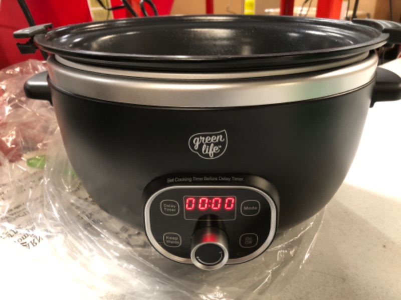 Photo 7 of *SEE COMMENTS* 6 Qt. Black Slow Cooker