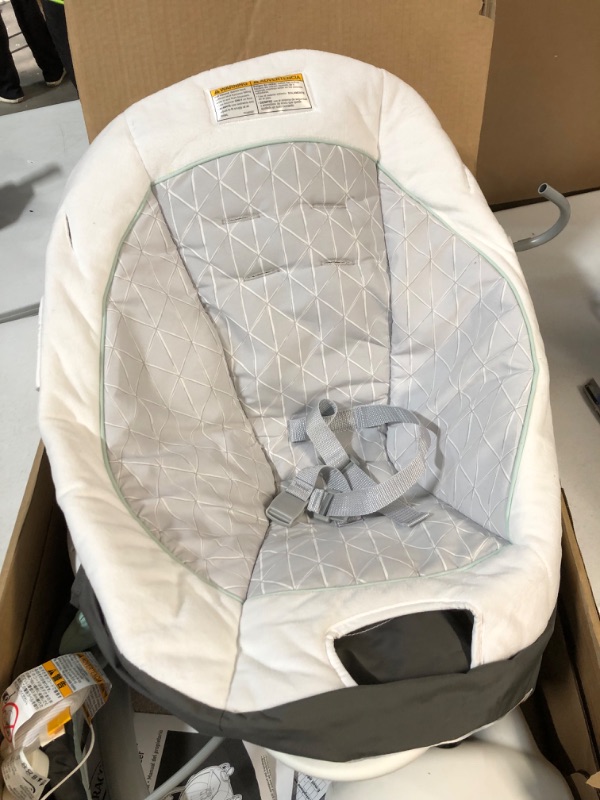 Photo 4 of *USED, SEE NOTES* Graco Soothe 'n Sway LX Baby Swing with Portable Bouncer, Derby