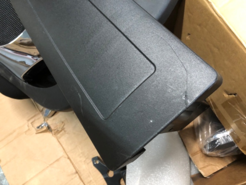 Photo 9 of *USED-SEE NOTES* Big and Tall Office Chair 500lbs, Heavy Duty Ergonomic Mesh Chair with Wide Thick Seat, 4D Armrests, Adjustable Lumbar Support and Tilt black