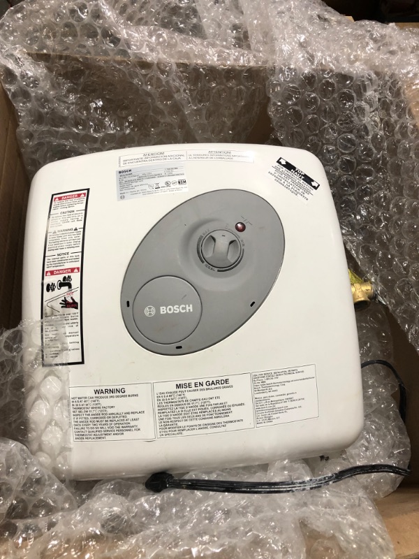 Photo 3 of *SEE NOTES* Bosch Electric Mini-Tank Water Heater Tronic 3000 T 7-Gallon (ES8) 