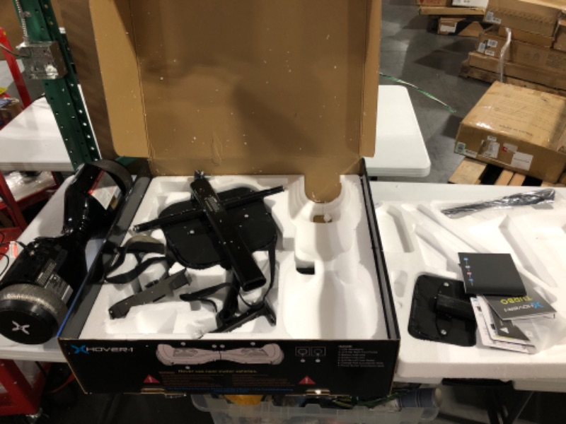 Photo 1 of **SEE NOTES** Hover-1 Turbo Hoverboard Combo | Seat Attachment Buggy,  Black