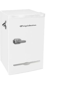 Photo 1 of *NEW* Frigidaire WHITE 3.2 Cu Ft White Retro Bar Fridge 