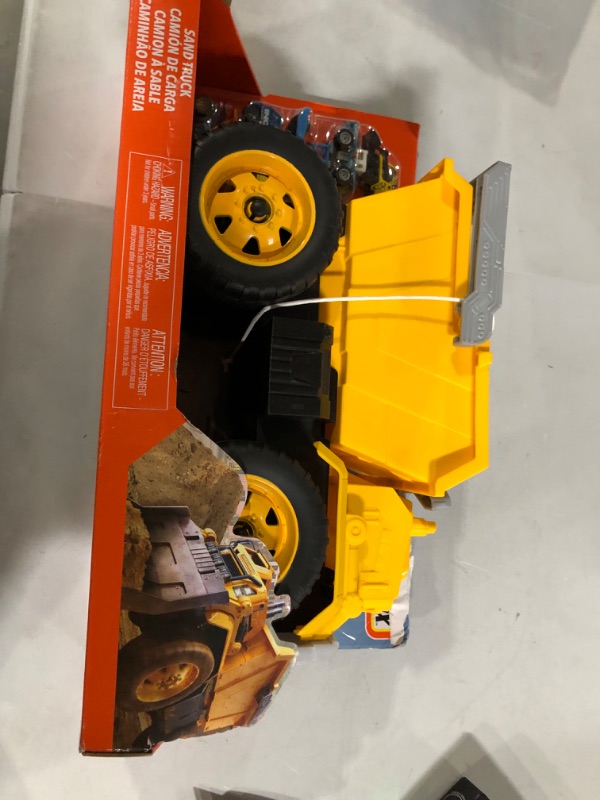 Photo 2 of ?Matchbox Cars, Large-Scale Construction Sand Truck Toy