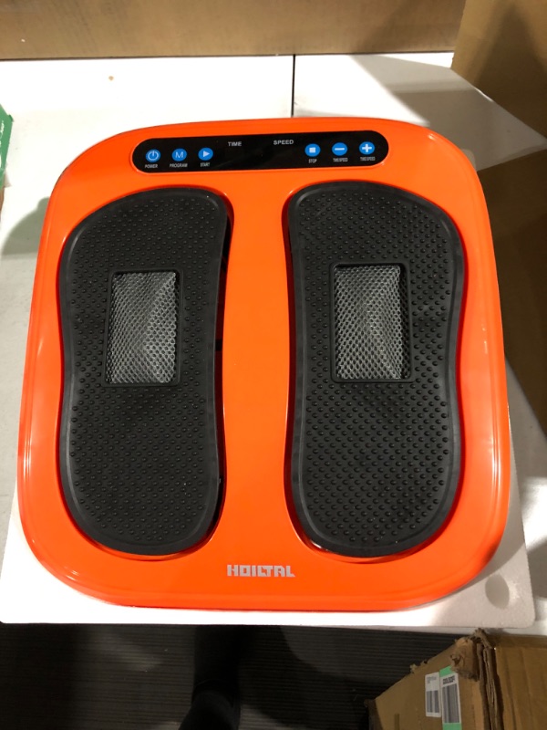 Photo 2 of Hoiltal Foot Massager Machine with Remote Control Orange