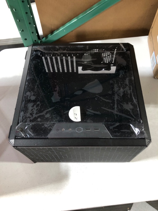 Photo 2 of Cooler MasterBox Q500L Micro-ATX Tower with ATX Motherboard Support, Magnetic Dust Filter