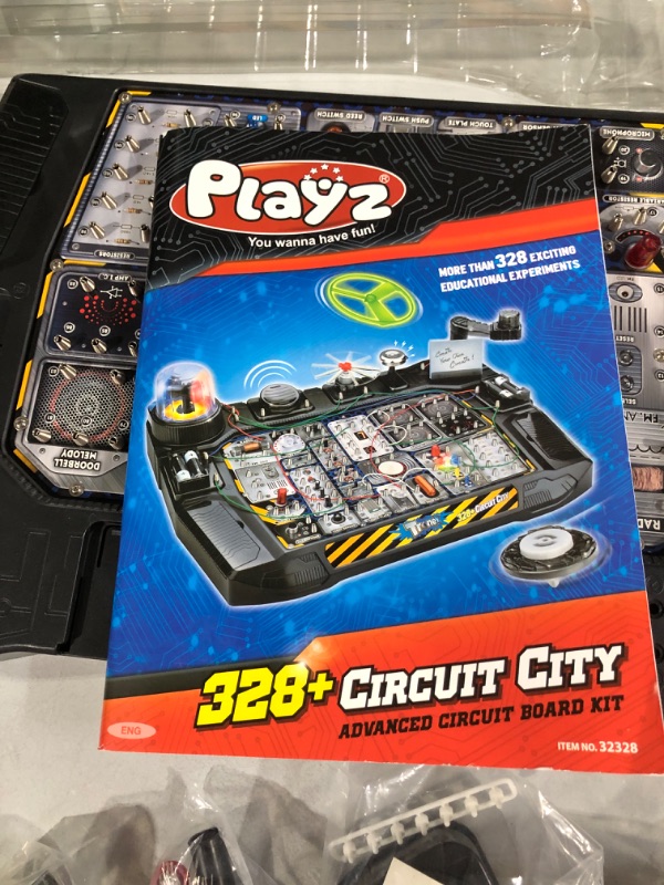 Photo 4 of 
Playz Advanced Electronic Circuit Board Engineering Toy for Kids |