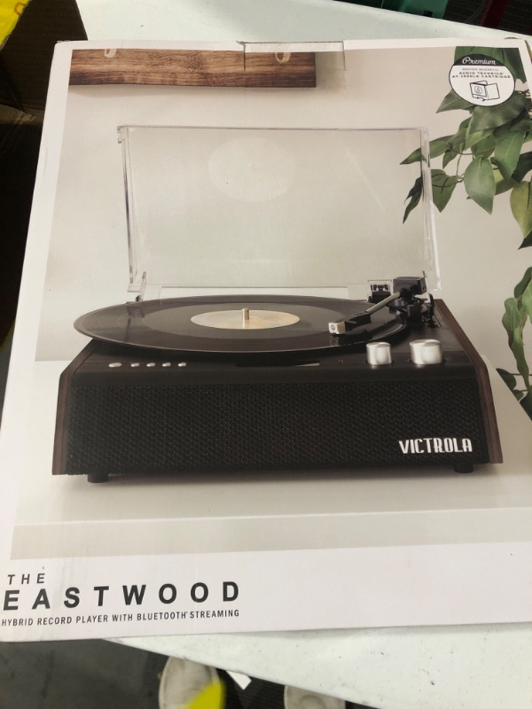 Photo 2 of Victrola Eastwood Bluetooth Record Player Espresso