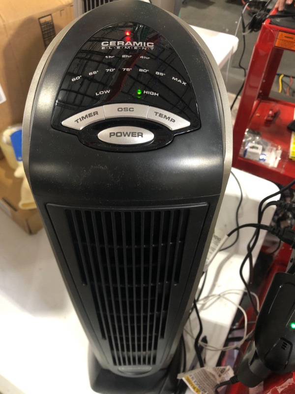 Photo 1 of  Lasko 1500 Watt 2 Speed Ceramic Oscillating Tower Heater with Remote