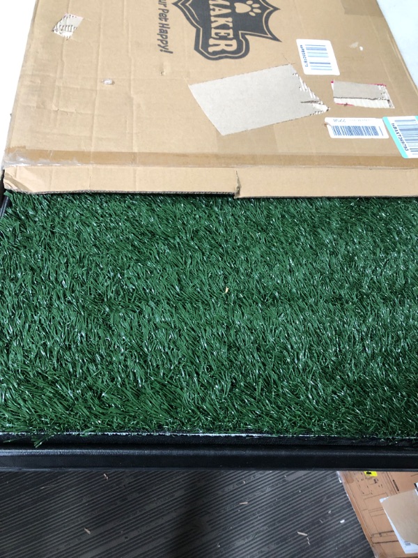 Photo 2 of Artificial Grass Puppy Pee Pad for Dogs and Small Pets - 20x25 