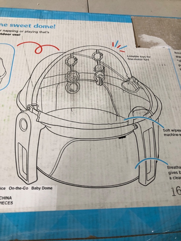 Photo 2 of FISHER-PRICE ON-THE-GO BABY DOME