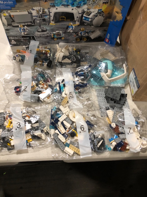 Photo 1 of City Space Lunar Research Base 60350 Building Toy Set for Kids