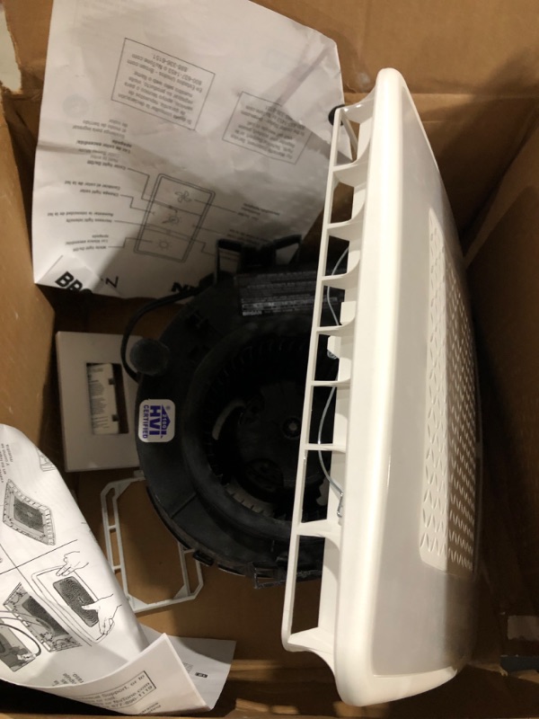 Photo 2 of  ChromaComfort 110 CFM Ventilation White Chroma Fan