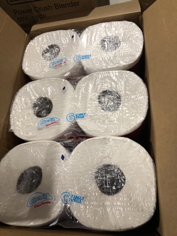 Photo 2 of Charmin Ultra Strong Clean Touch Toilet Paper, 18 Family Mega Rolls 