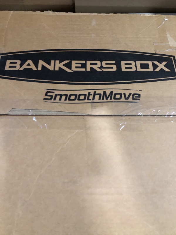 Photo 2 of Bankers Box SmoothMove TV/Picture/Mirror Moving Box, Large, 48 x 4 x 33 Inches, 4 Pack (7711301), Kraft