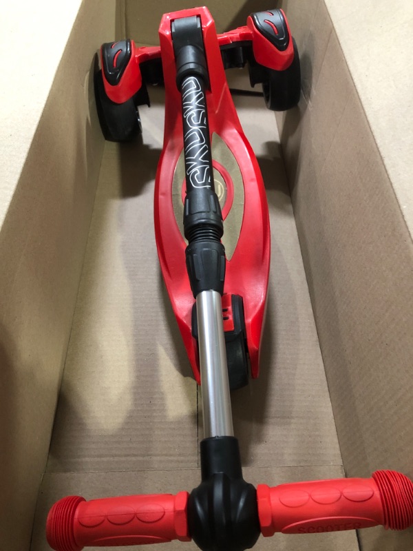 Photo 4 of  DAMAGED 6KU Scooter for Kids , red