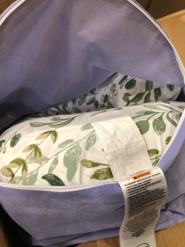 Photo 2 of Boppy Nursing Pillow and Positioner—Original | Green Foliage 