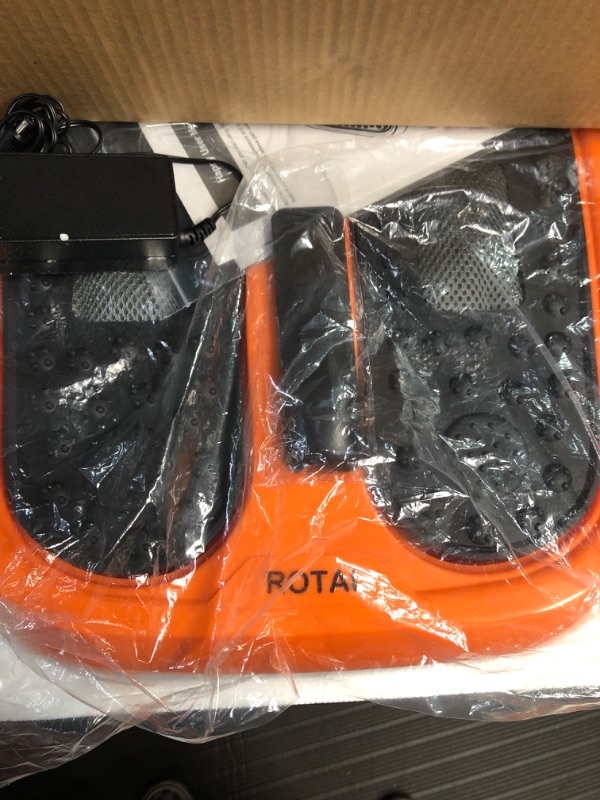 Photo 2 of **SEE NOTES**
ROTAI Vibration Foot Massager Black orange