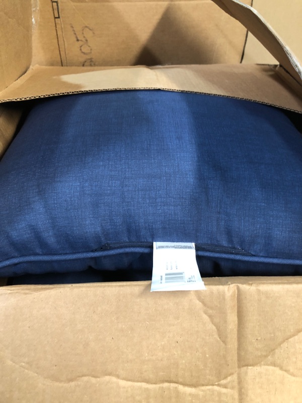 Photo 1 of Arden Selections Sapphire Leala Outdoor Deep Seat Cushion Set, Blue