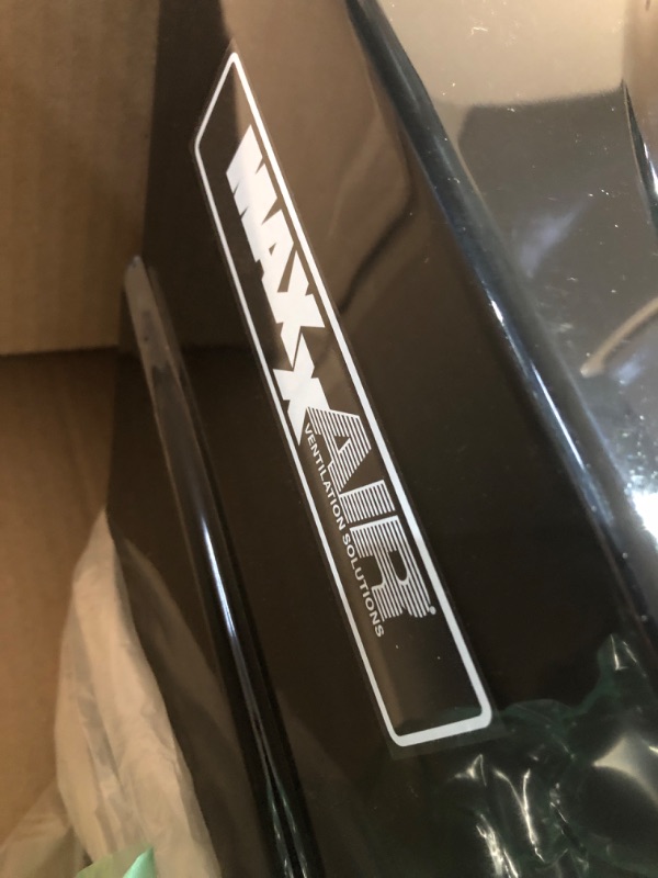 Photo 1 of MAXXAIR 00-955002 Black Fanmate Cover with Ez Clip Hardware