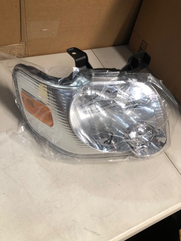 Photo 2 of HEADLIGHTSDEPOT Headlight Compatible With Ford Explorer And Explorer Sport Trac Halogen Headlamp Right Hand Passenger Side