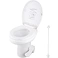 Photo 3 of AW RV Toilet Gravity Flush Toilet Foot Pedal Flush 