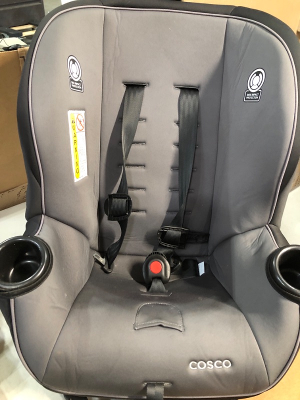 Photo 3 of Cosco Onlook 2-in-1 Convertible Car Seat, Rear-Facing 5-40 pounds and Forward-Facing 22-40 pounds and up to 43 inches, Black Arrows