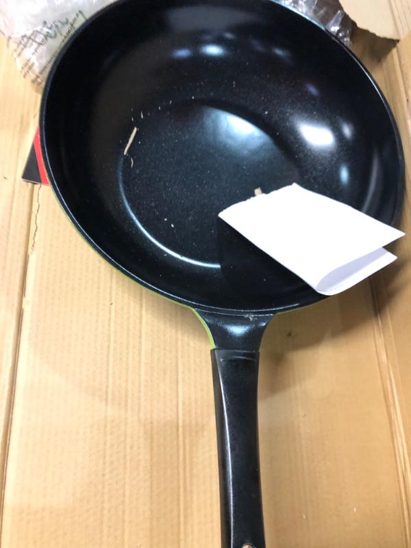 Photo 1 of 14" Green Earth Wok by Ozeri, with Smooth Ceramic Non-Stick Coating (100% PTFE and PFOA