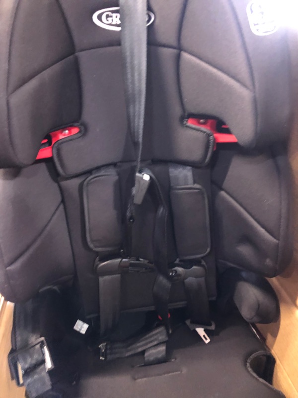 Photo 2 of Graco Tranzitions 3 in 1 Harness Booster Seat, Proof Tranzitions Black