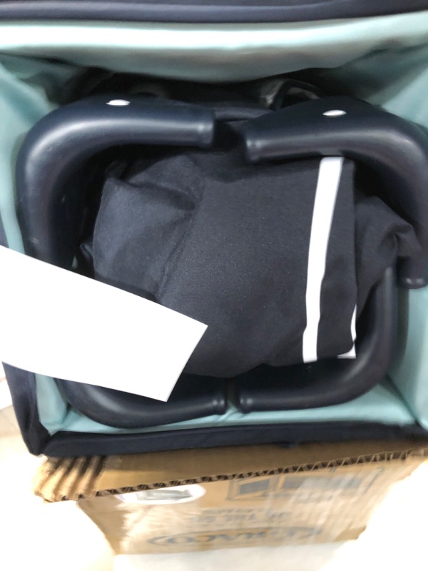 Photo 1 of **PARTS ONLY/MAJOR DAMAGE**Graco Pack and Play On the Go Playard | Includes Full-Size Infant Bassinet, Push Button