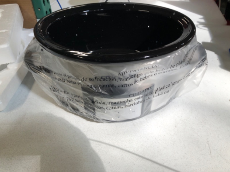 Photo 2 of (See Notes) Crock-Pot 6-Quart Cook & Carry Programmable Slow Cooker Stainless Steel