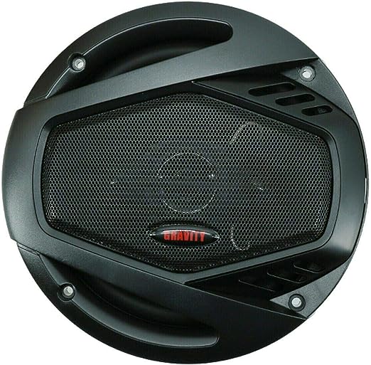 Photo 1 of (2x) Gravity SGR654 6.5 Inches 400 Watts Maximum Power Handling Car Audio Full Range Speakers Anti-Resonant Stamped Steel Basket 4 ohms Sensitivity- 92 dB