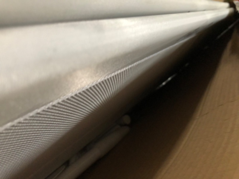 Photo 1 of Dream On Me Lightweight Mesh Security Adjustable Bed Rail Double Pack With Breathable Mesh Fabric In White