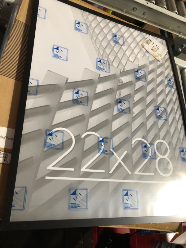 Photo 1 of **SEE NOTES** Americanflat 22x28 Poster Frame in Black with Polished Plexiglass