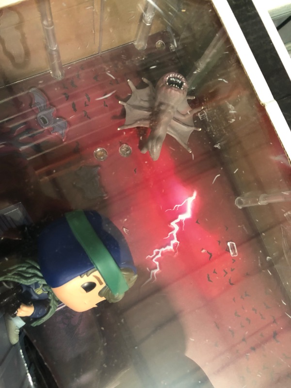 Photo 6 of [damaged plastic inside] Funko POP! Moments Deluxe: Stranger Things - Dustin/Eddie/Demobats Phase Three