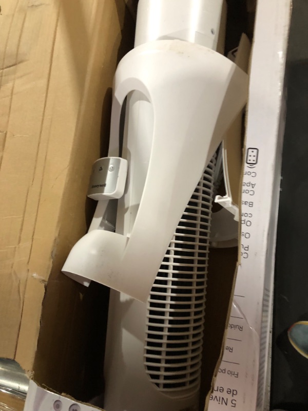 Photo 2 of **PARTS ONLY**Honeywell HYF260 Quiet Set Whole Room Tower Fan, White