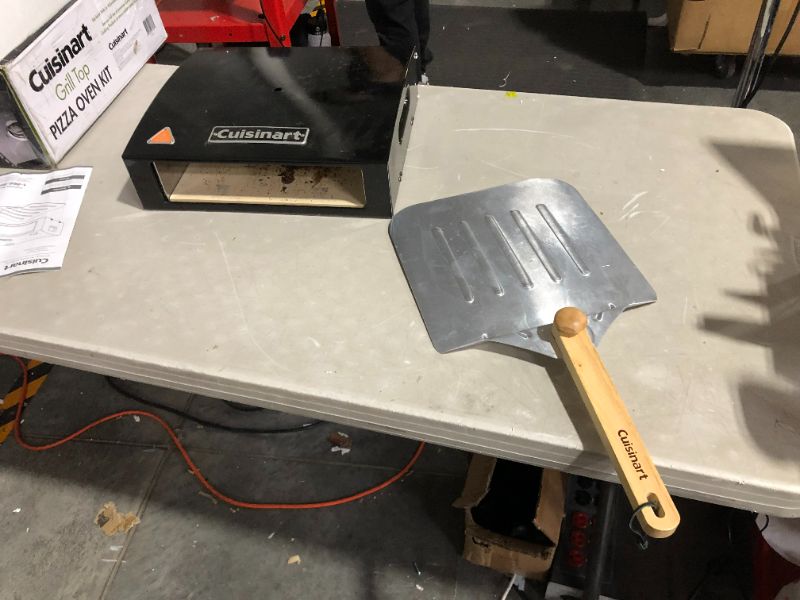 Photo 1 of ***HEAVILY USED - SEE PICTURES***
Cuisinart CPO-700 Grill Top Pizza Oven Kit
