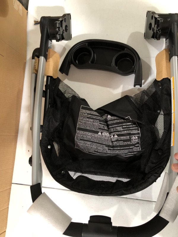 Photo 6 of Graco Modes Pramette Travel System, Includes Baby Stroller with True Pram Mode, Reversible Seat, One Hand Fold, Extra Storage, Child Tray and SnugRide 35 Infant Car Seat, Ontario Pramette Ontario