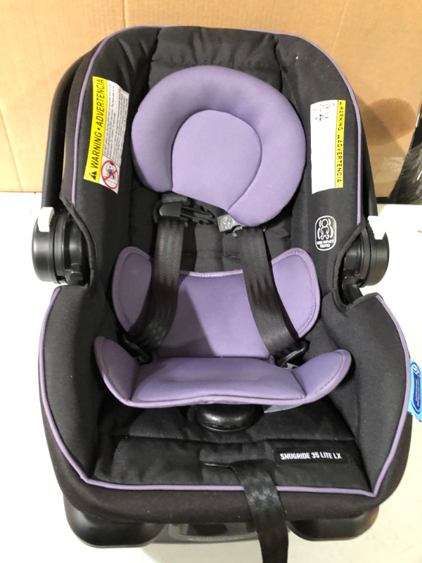 Photo 2 of Graco SnugRide 35 Lite LX Infant Car Seat, Hailey SnugRide 1 Count (Pack of 1) Hailey