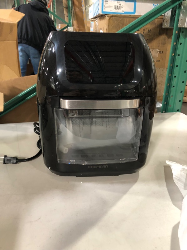 Photo 2 of **NEW** PACKAGE IN A DIFFERENT BOX** CHEFMAN Multifunctional Digital Air Fryer+ Rotisserie, Dehydrator, Convection Oven, 17 Touch 