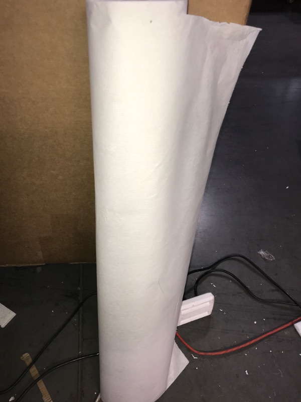 Photo 2 of  Paper Tablecover Roll, 1 Ply, 300' Length x 40" Width, Bright White