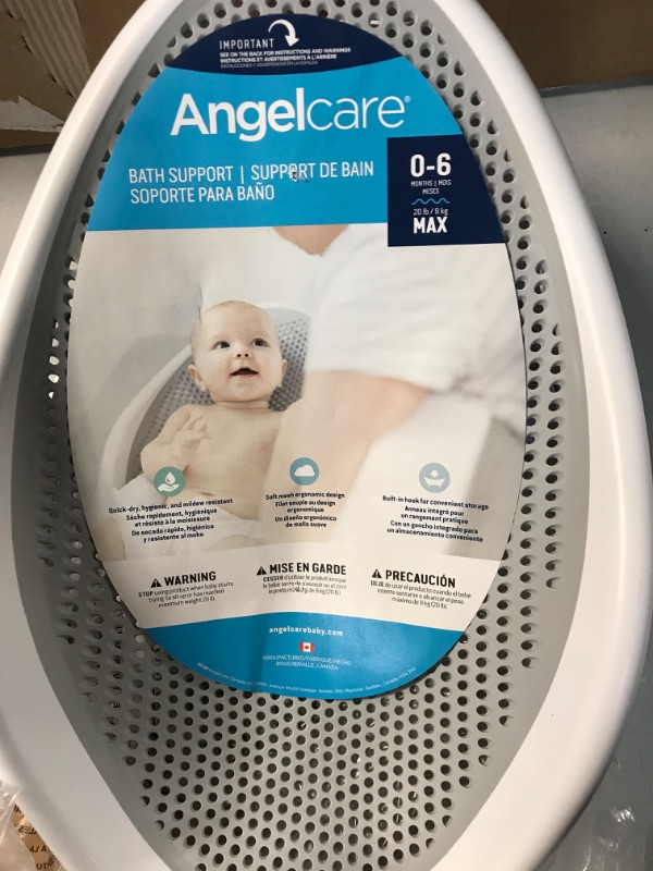 Photo 3 of Angelcare Baby Bath Support - Gray