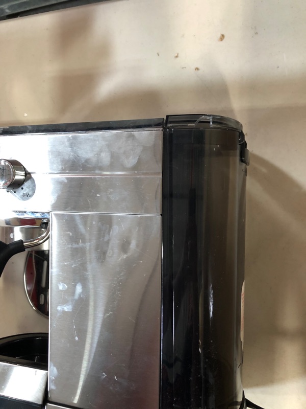 Photo 3 of **used**Espresso Machine 20 Bar, Professional Espresso Maker with Milk Frother Steam Wand 