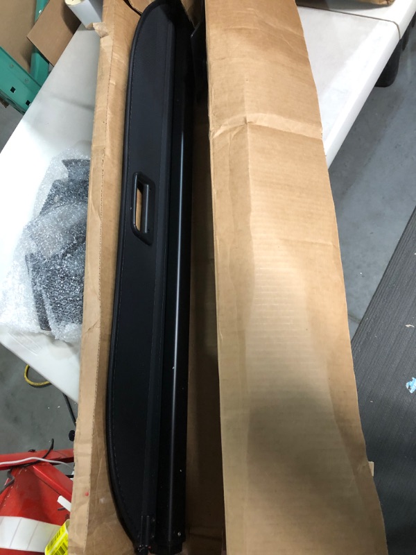 Photo 3 of **USED/SEE NOTES** Powerty Compatible with Cargo Cover Tesla Model Y 2020-2023 BLACK