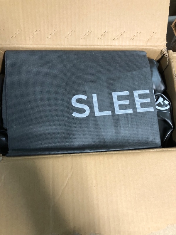 Photo 1 of **USED/ SEE NOTES** SLEEPLUX Durable Inflatable Air Mattress with Built-in Pump, Pillow and USB Charger Queen 22"